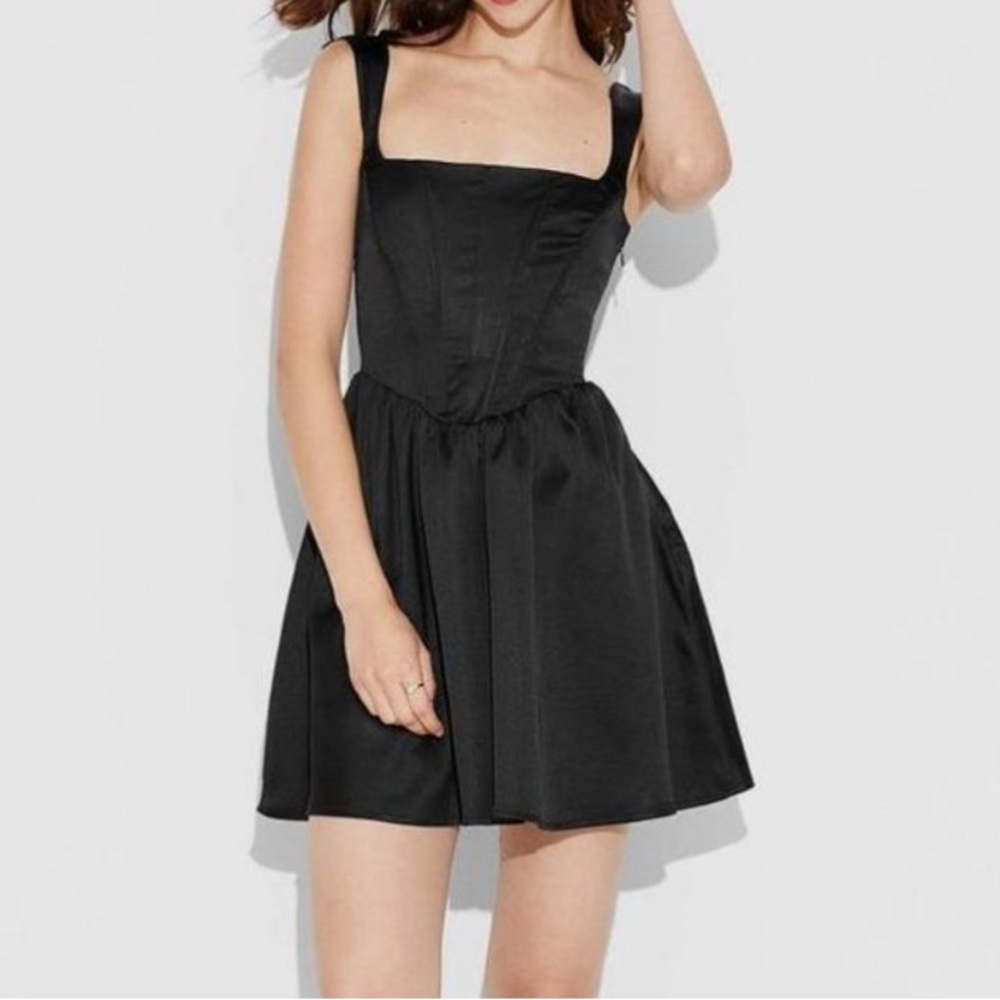 Wild Fable Women's Black sleeveless Dress